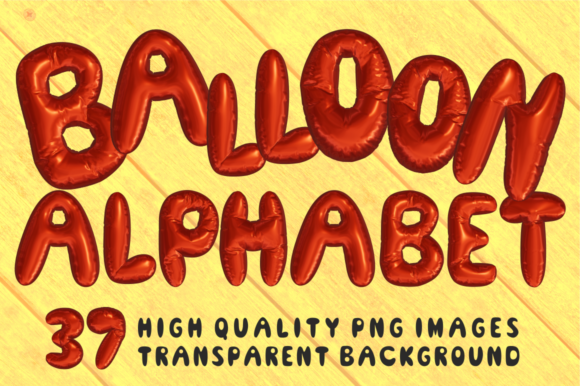 Balloon Alphabet Bitmap Font: Vibrant Letters for Every Celebration