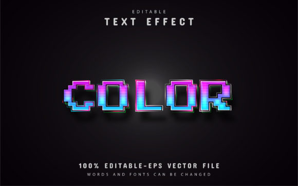 Bring Your Text to Life: Exploring Color Pixel Text Effects