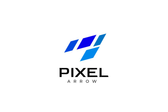 Pixel Arrow Logo: A Bold Creative Font for Modern Brands