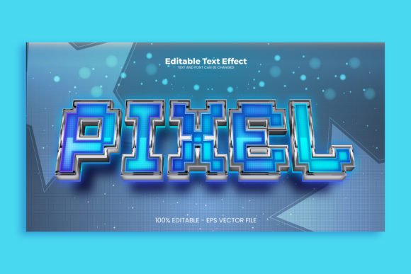 Pixel Editable Text Effect: Your Shortcut to Modern Typography