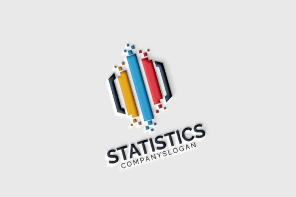 Pixel Statistics Logo: A Premium Font for Modern Brands