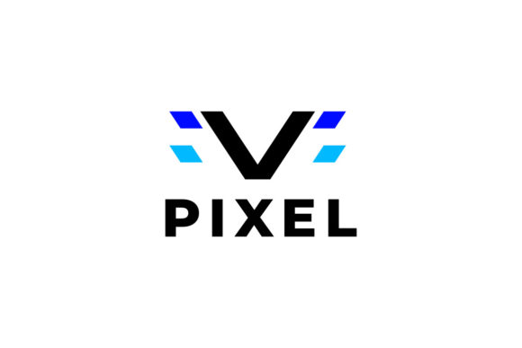 Pixel V Logo: A Bold Statement for Modern Branding